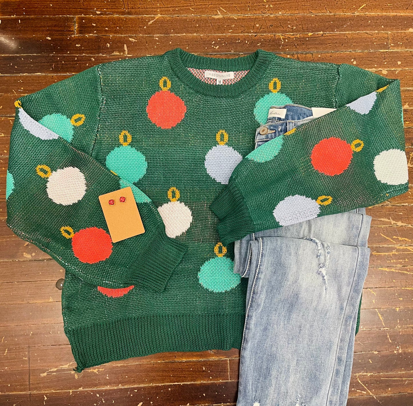 Festive Ornament Sweater