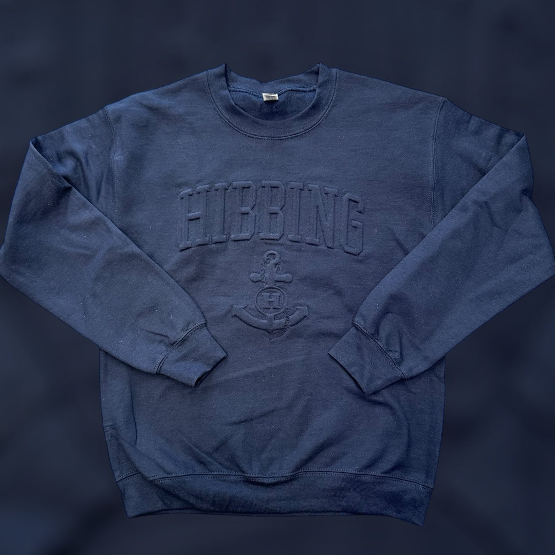 Embossed Hibbing Crew