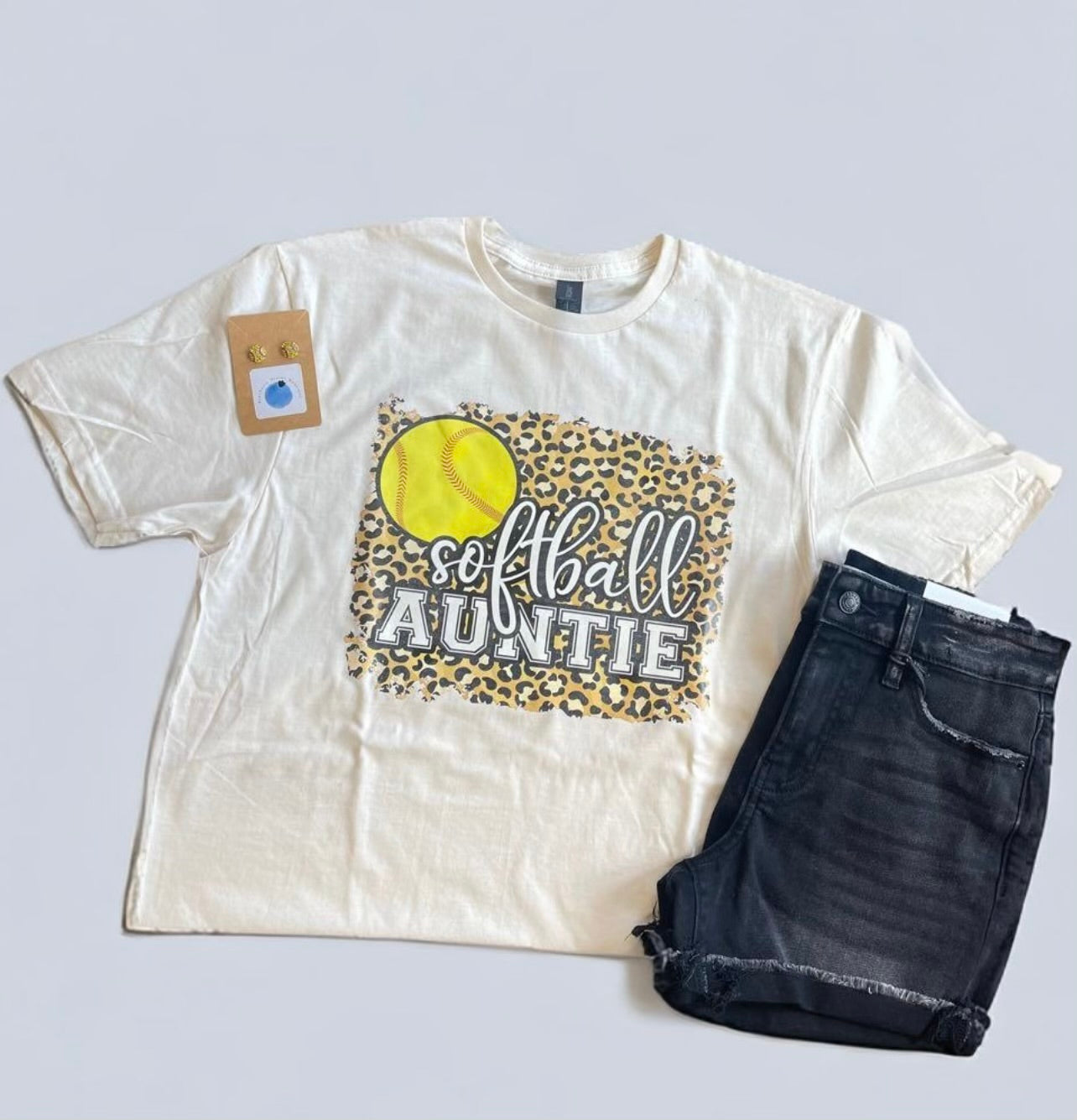 Softball Auntie Tee