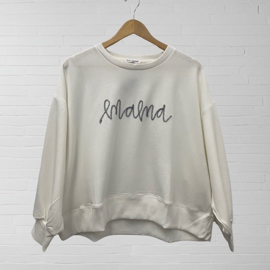 MAMA Tinsel Sweater