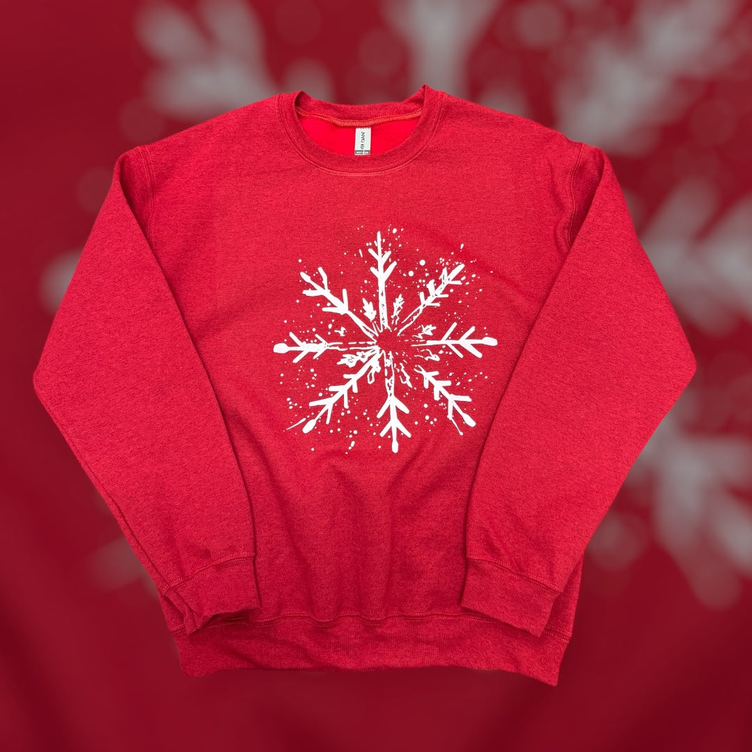 Let It Snow Red Pullover