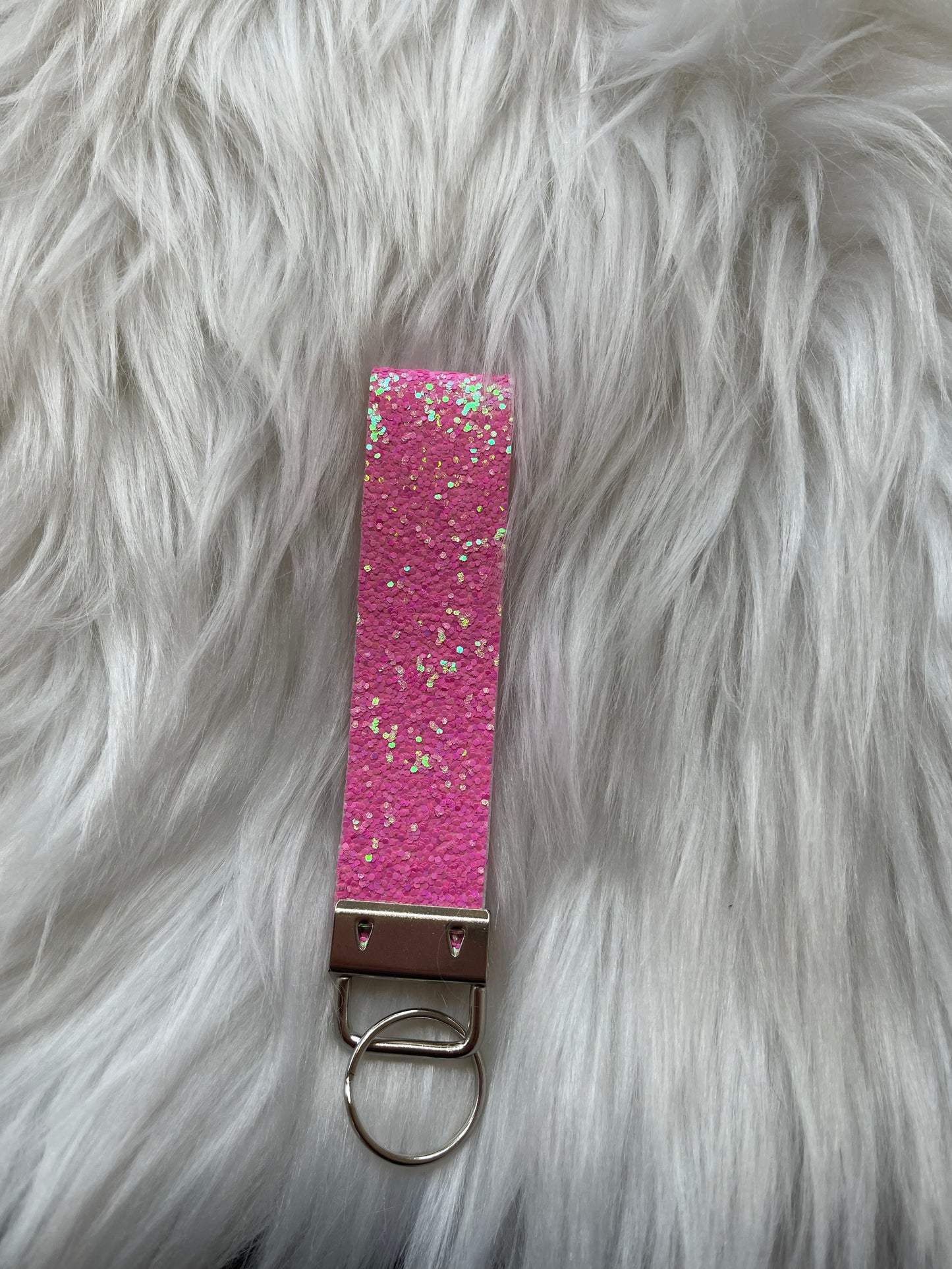 Sparkly Wristlet Keychain