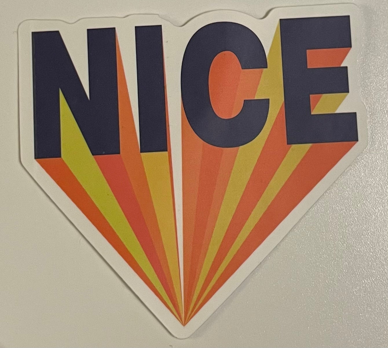 Nice Vinyl Sticker