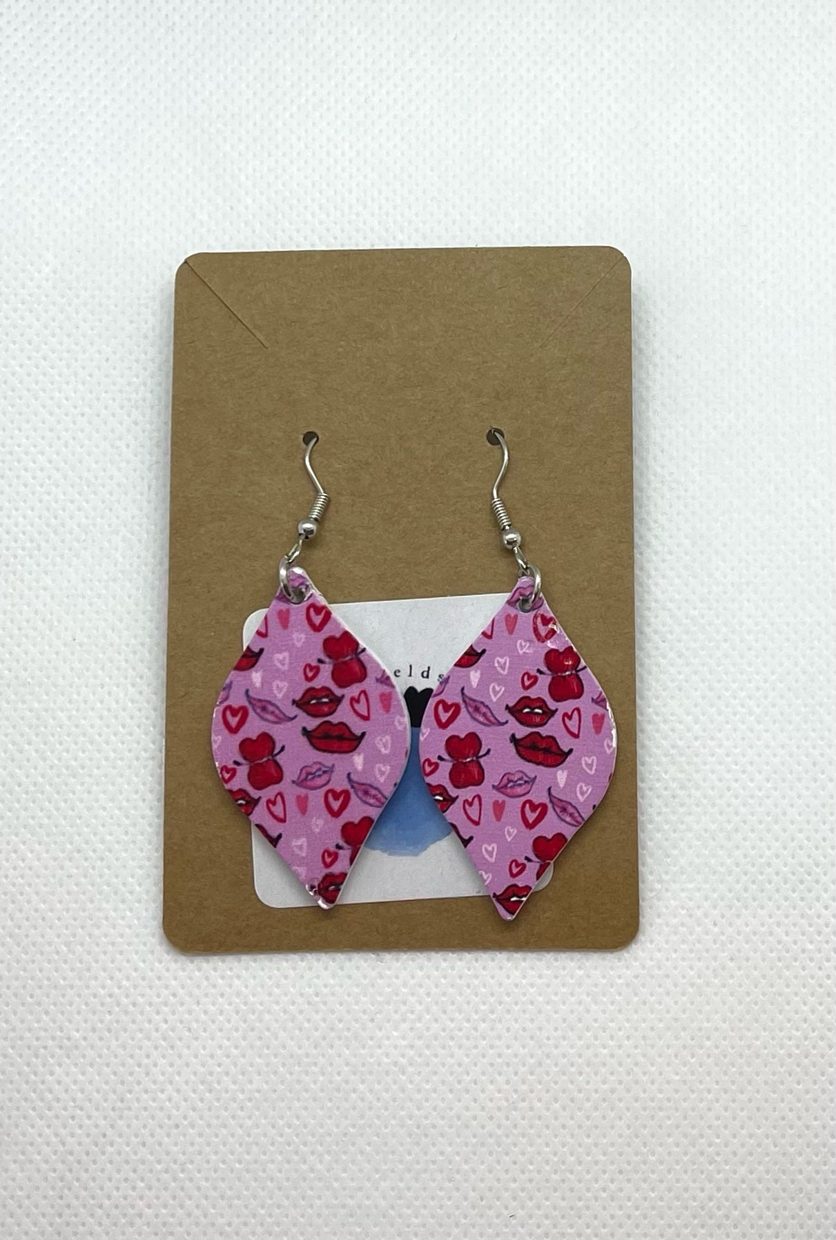 Lip Print Earrings