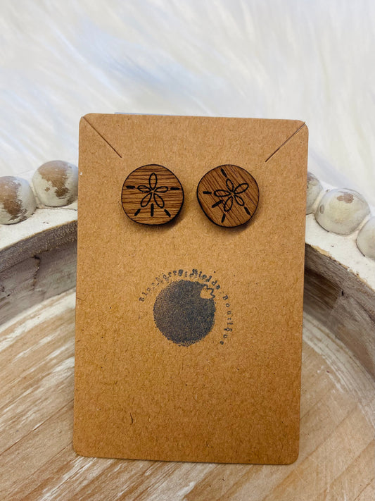 Sand Dollar Studs