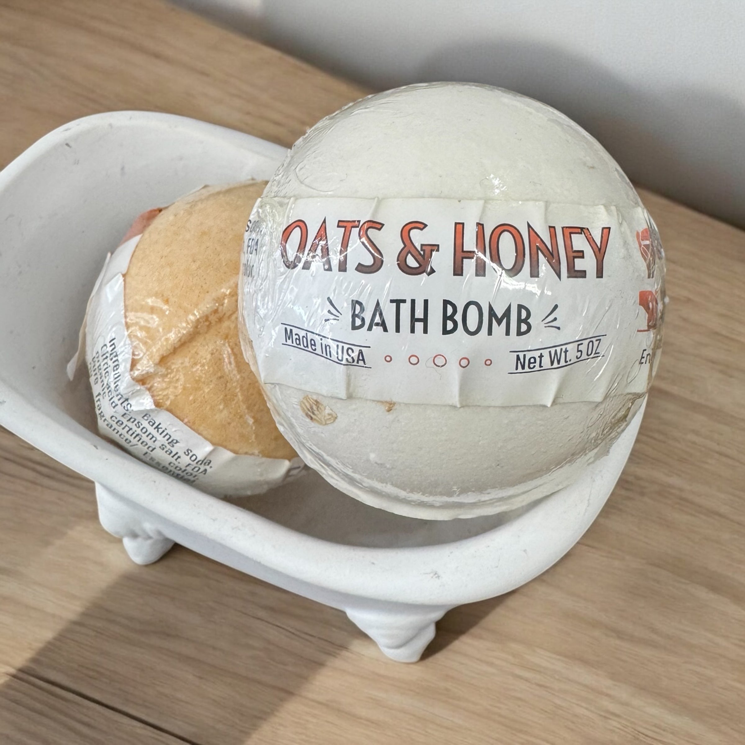 Bath Bomb- Oats & Honey