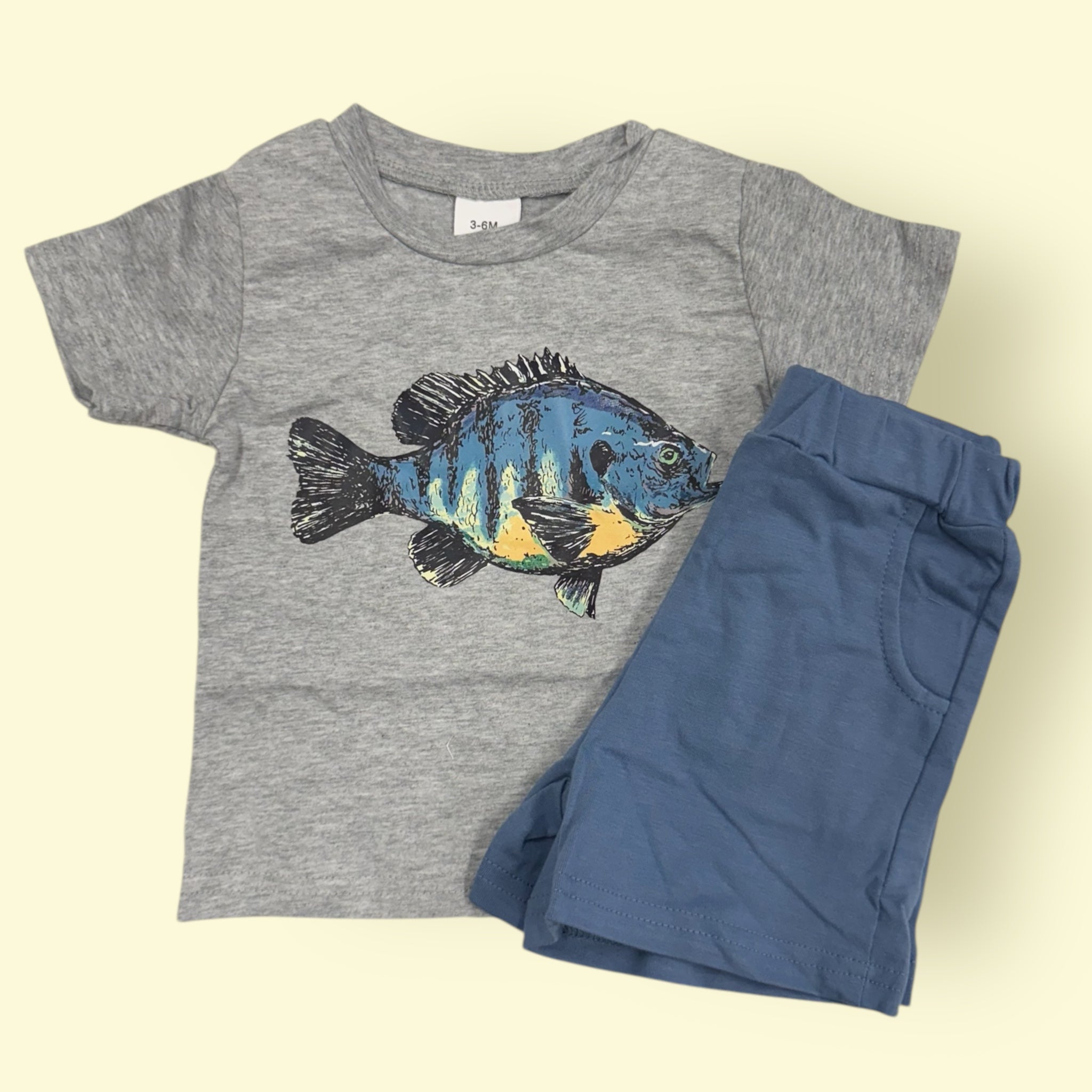 Fishy Short Set