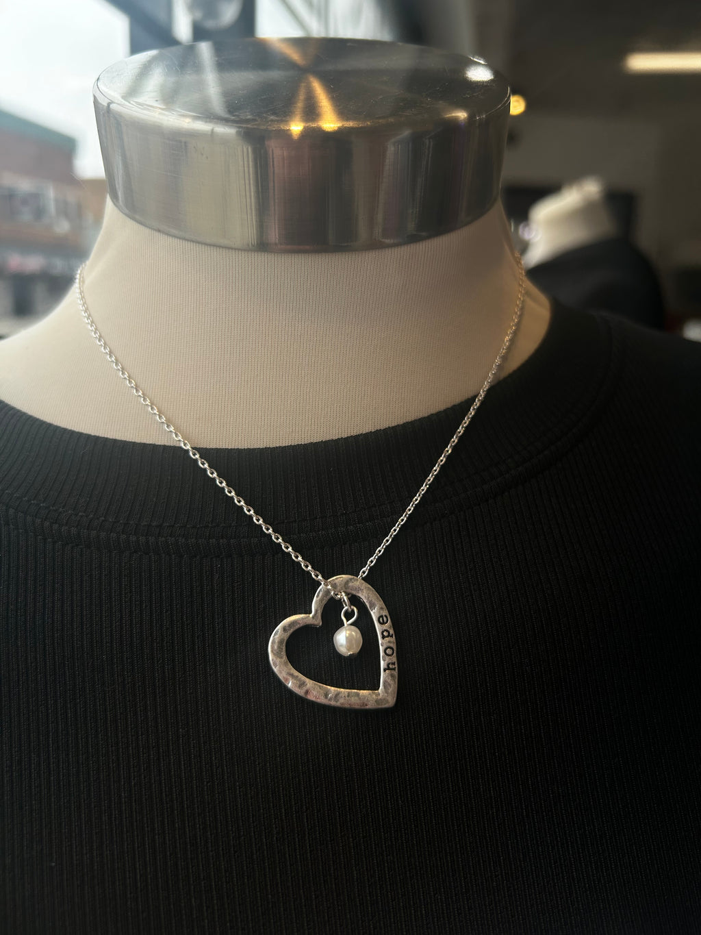 Hope Heart Necklace