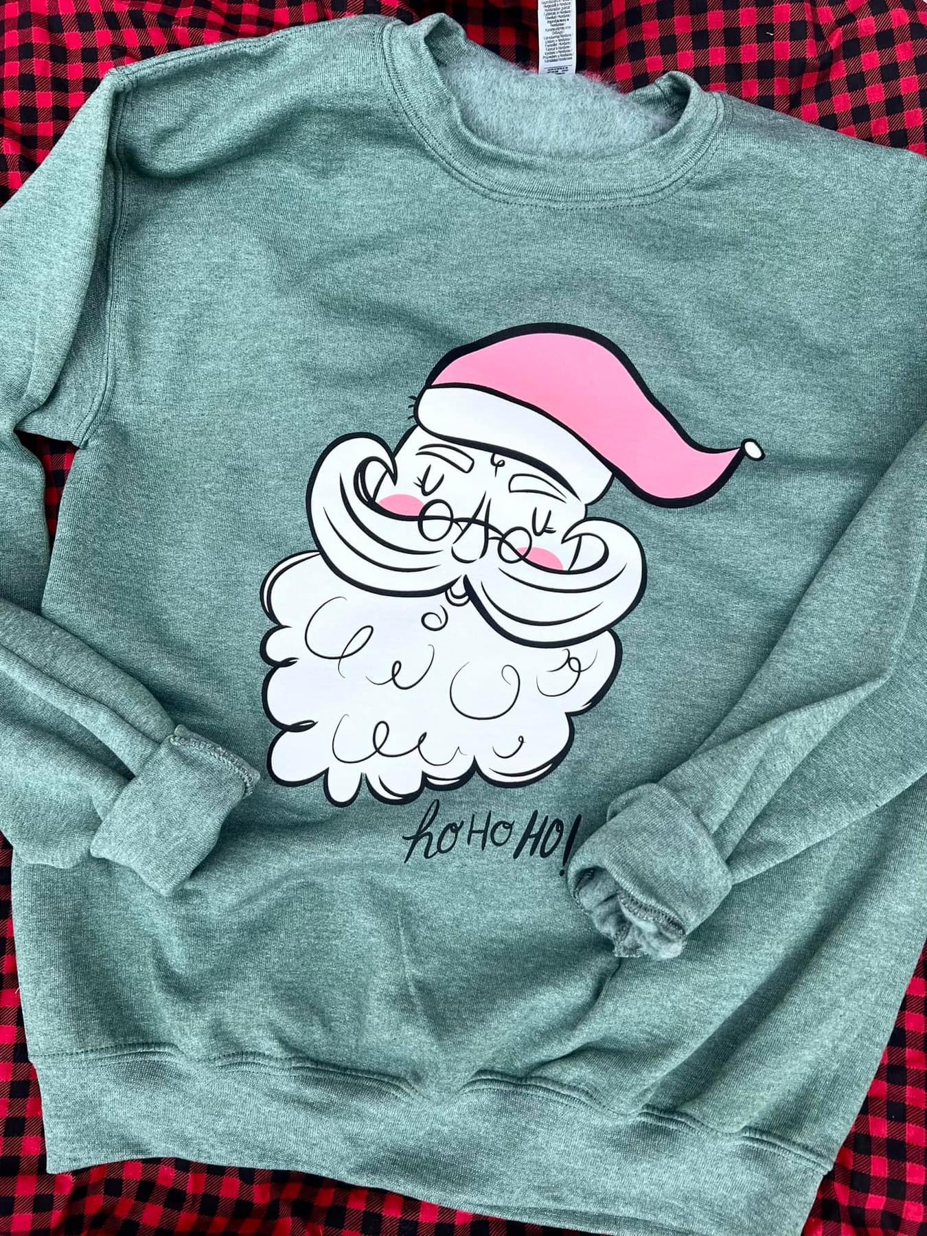 Vintage Santa Crew Neck
