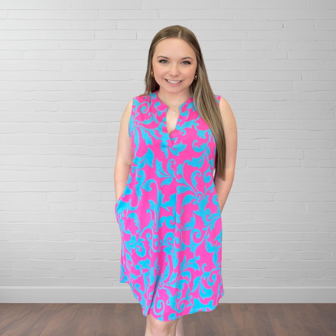 Palm Beach Pop Dress
