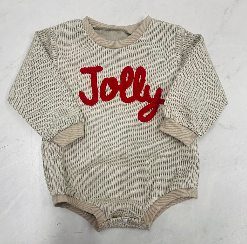 Jolly Knit Romper