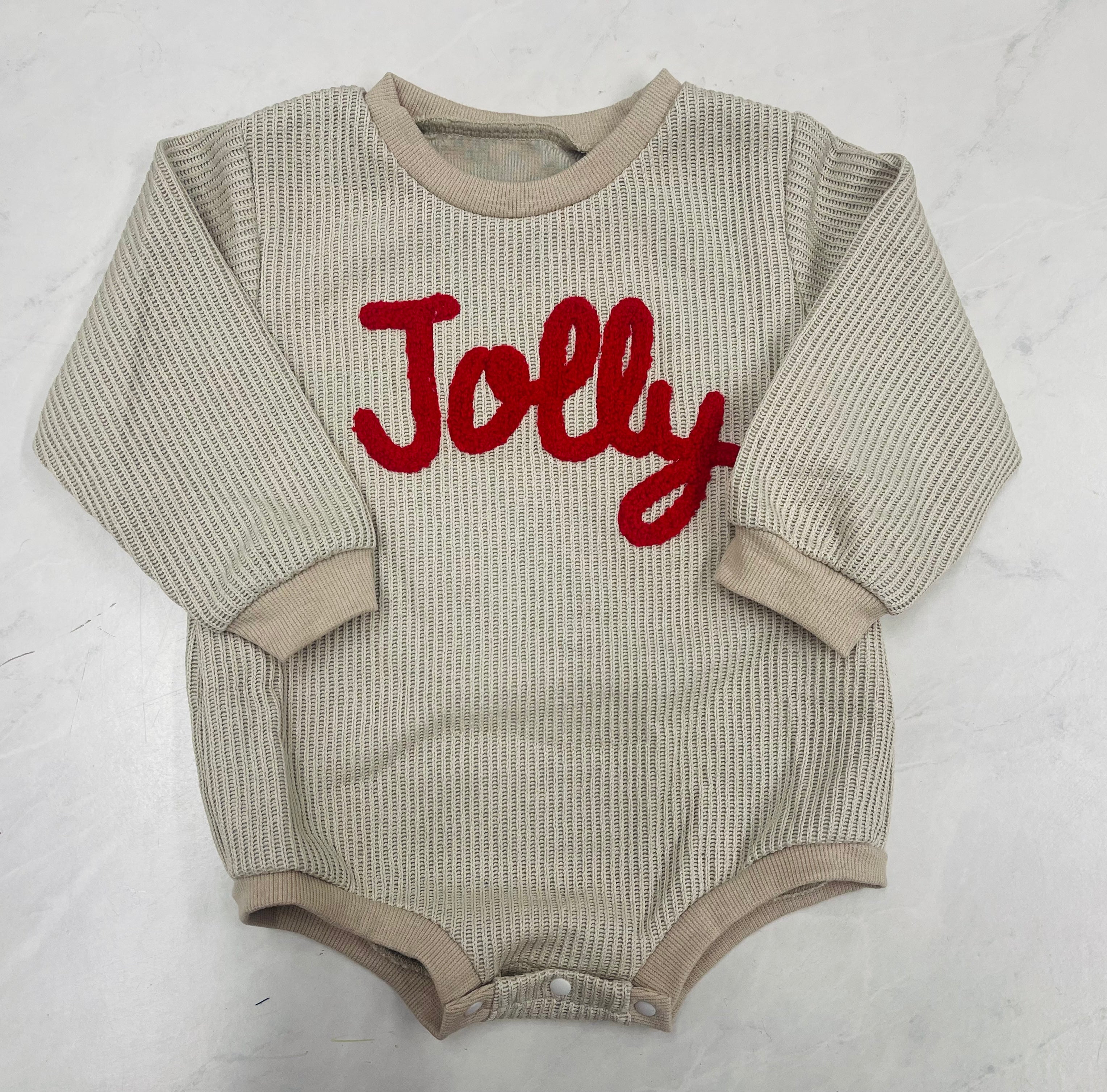 Jolly Knit Romper