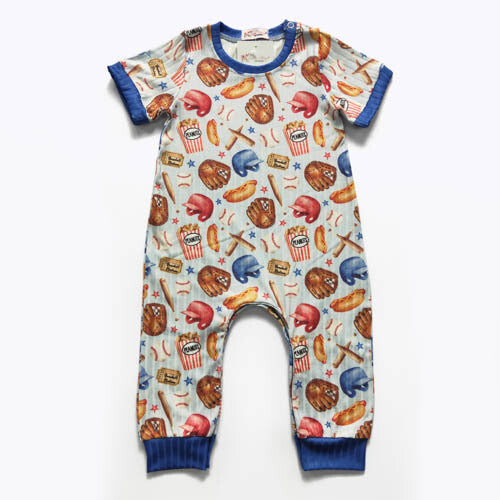 Grand Slam Baby Romper