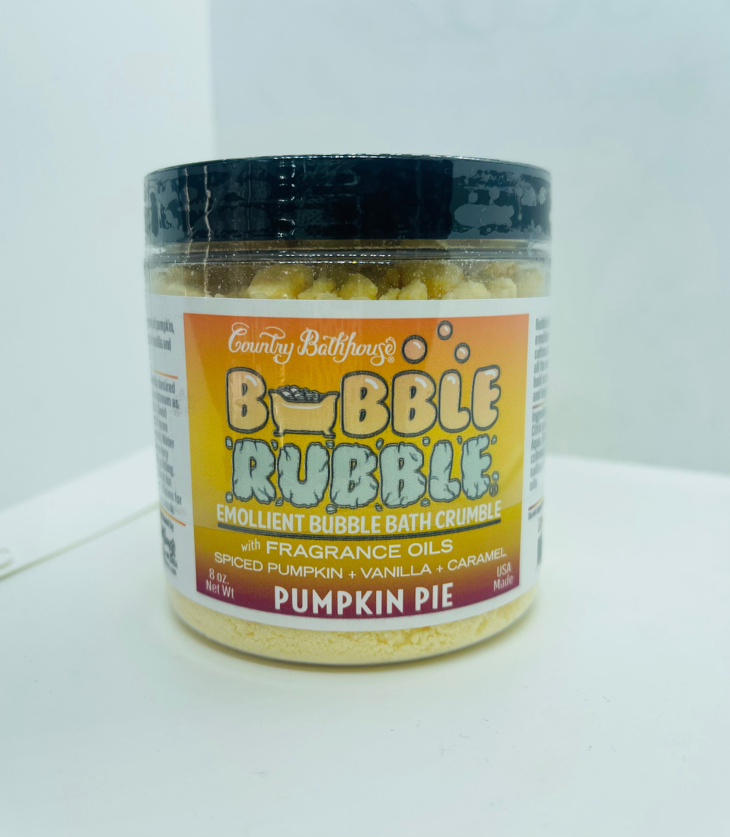 Bubble Rubble- Pumpkin Pie