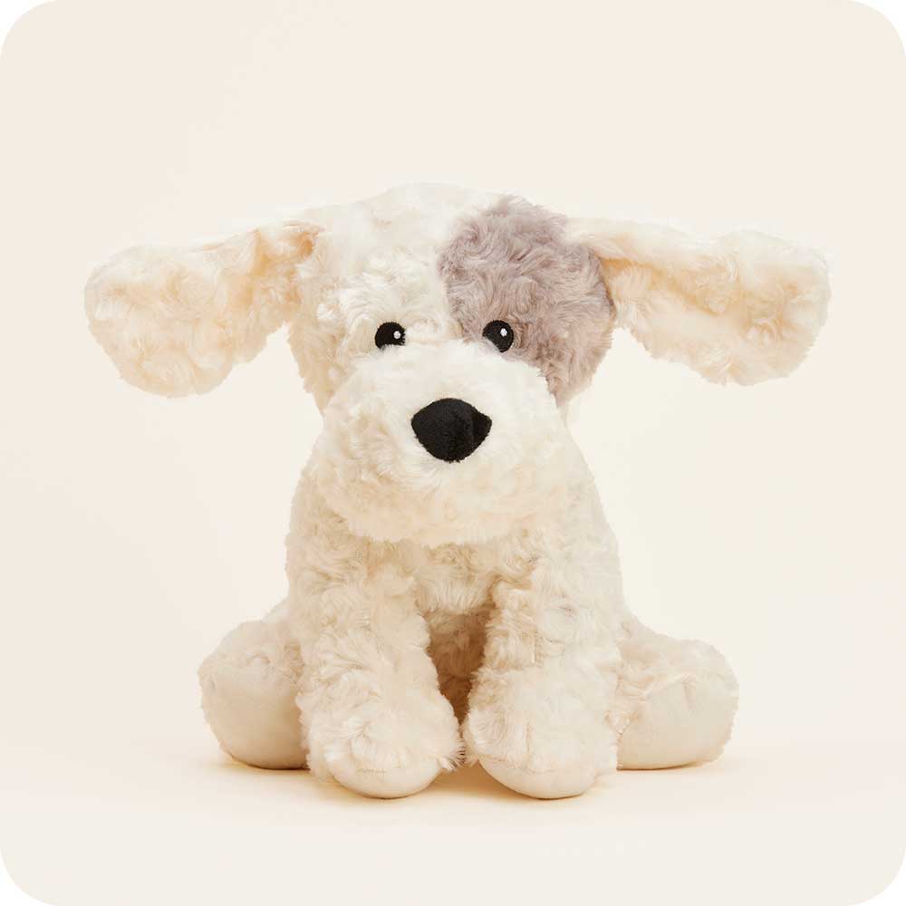 Gray & White Puppy Warmies