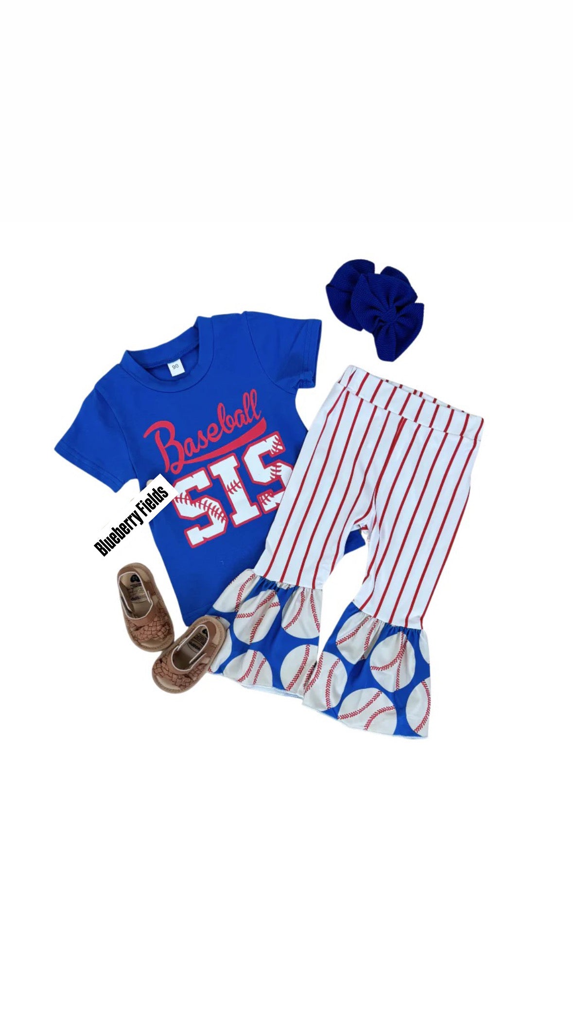 Baseball Bells Sis Set