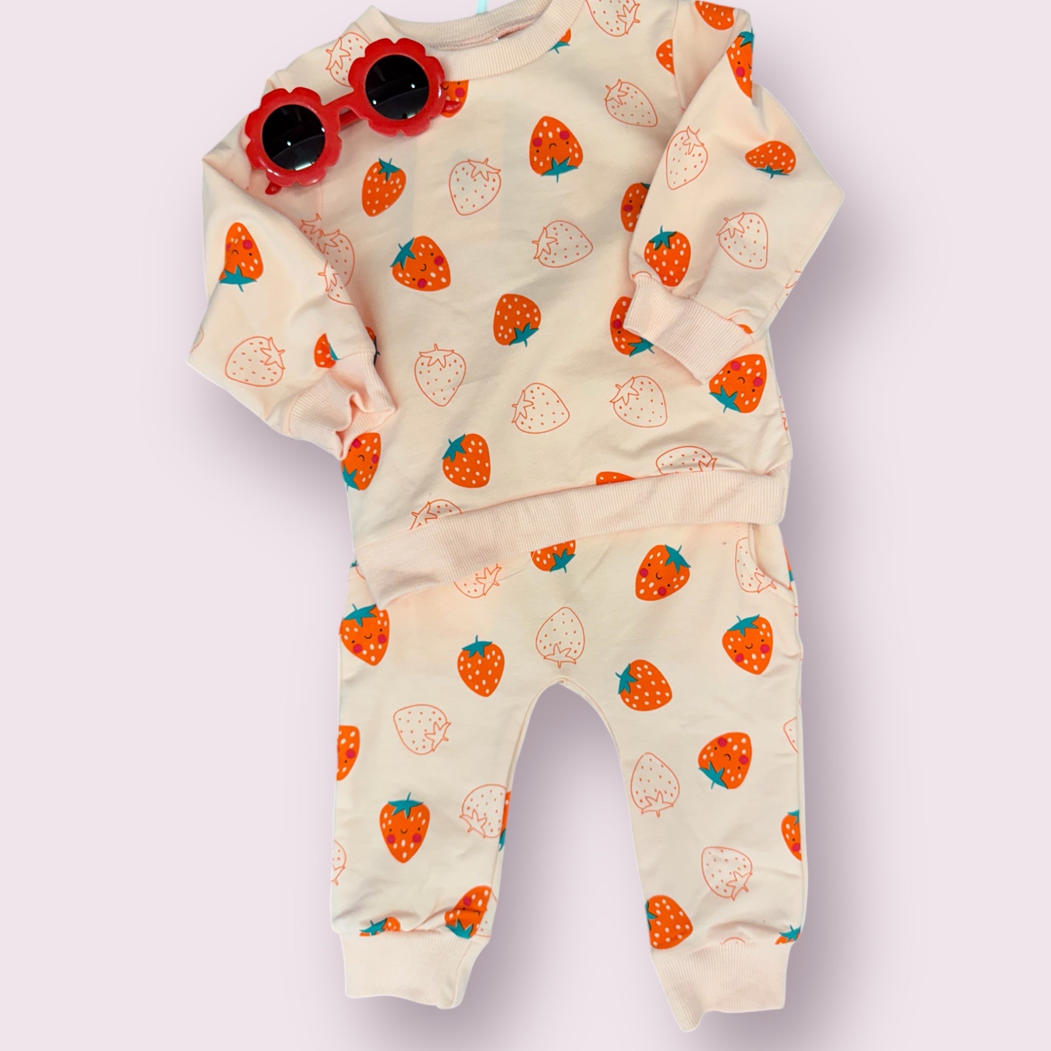 Little Strawberries Jogger Set