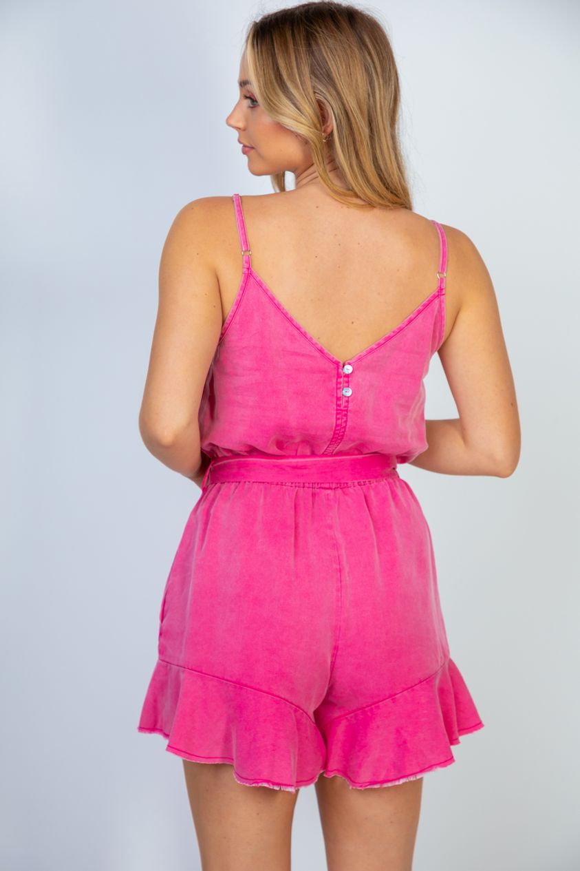 Pink Poppy Dreams Romper