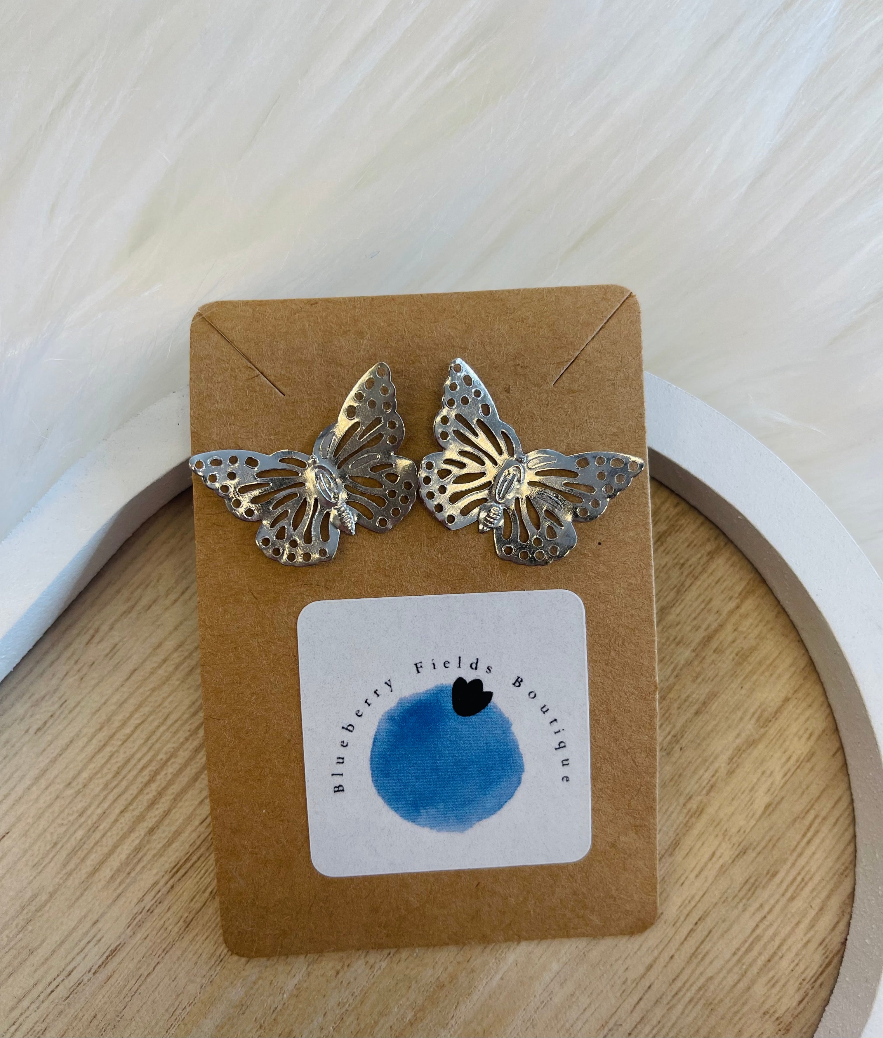 Butterfly Post Earrings