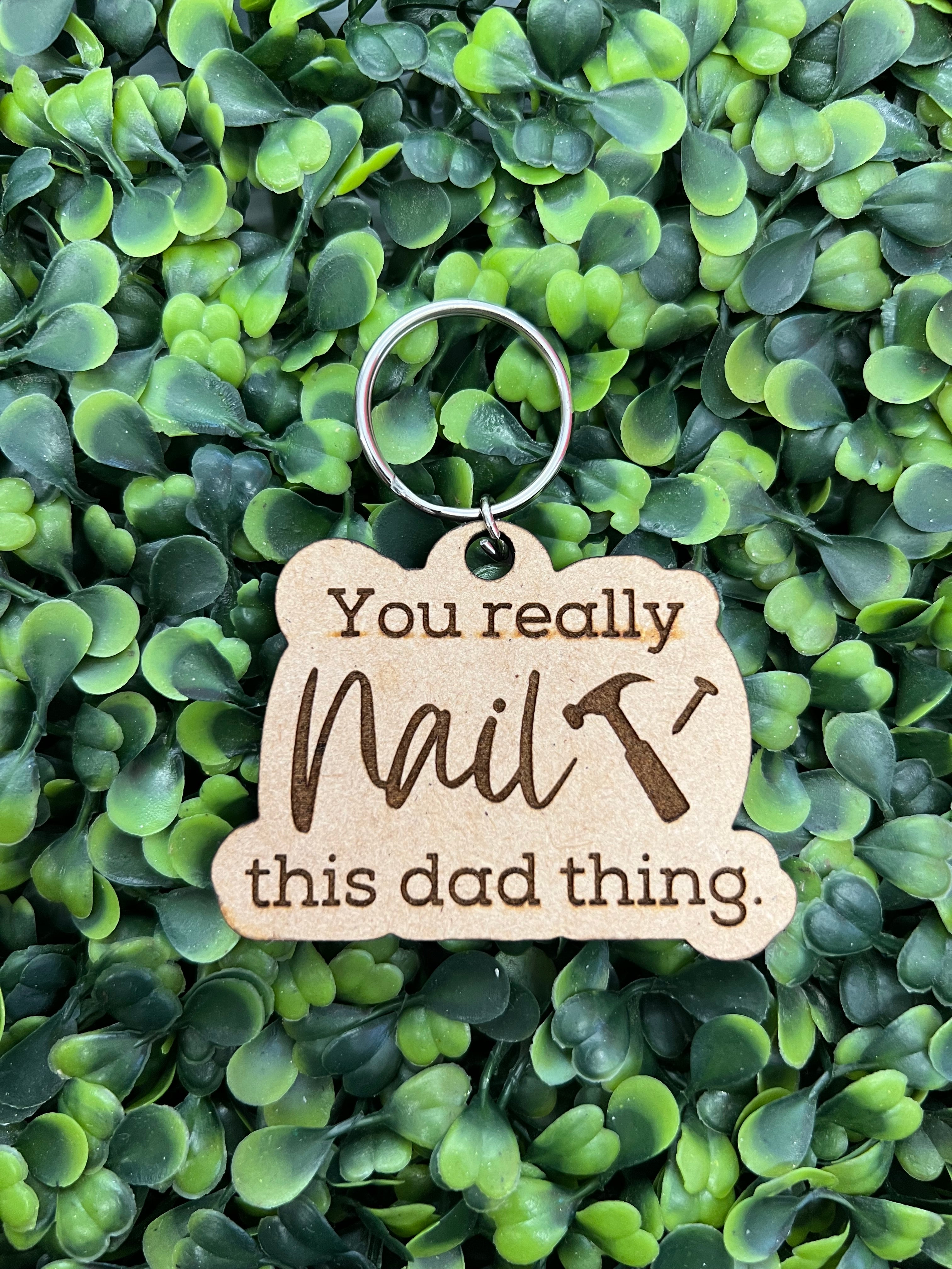 Father's Day Keychains