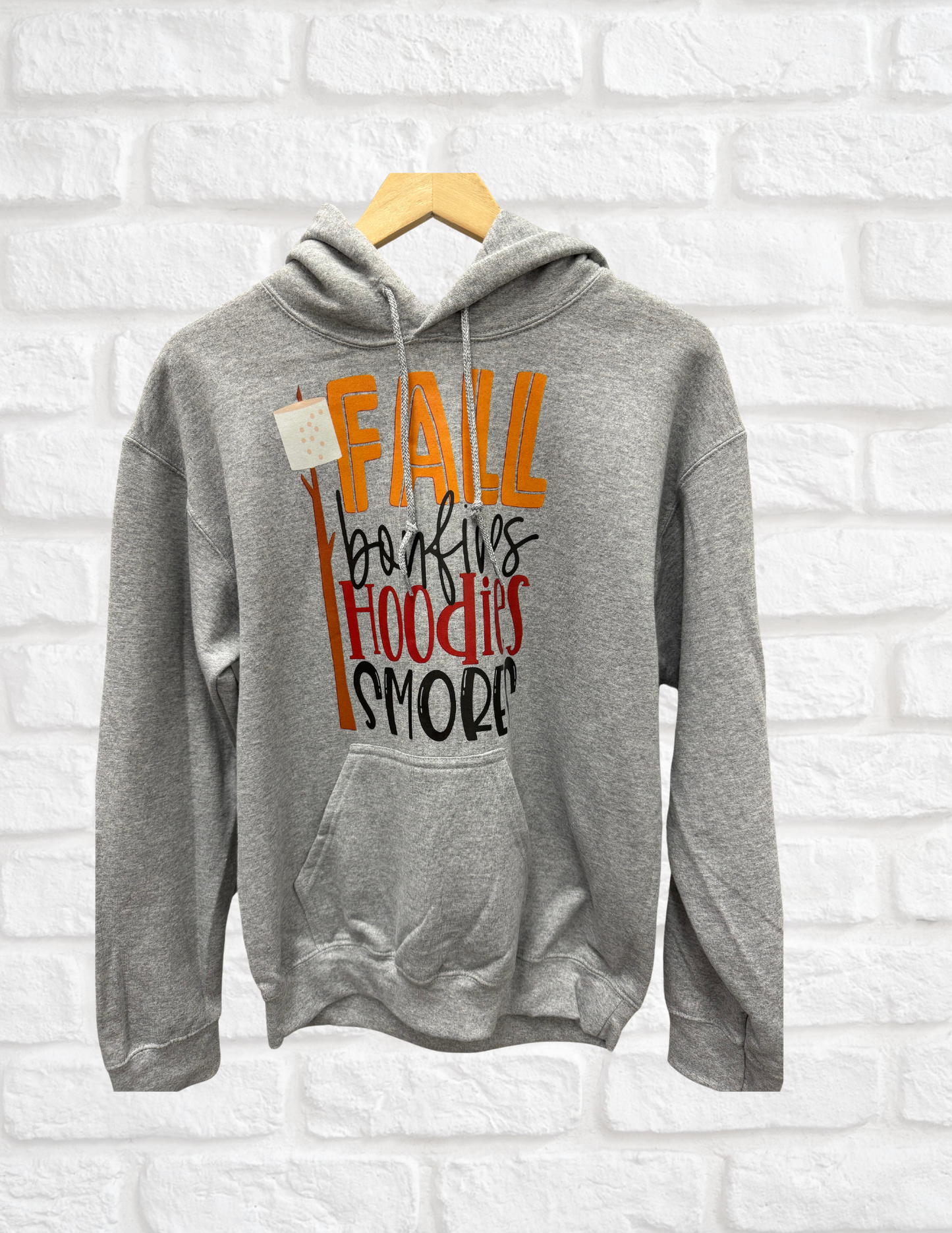 Fall Bonfires Hoodies Smores Hoody