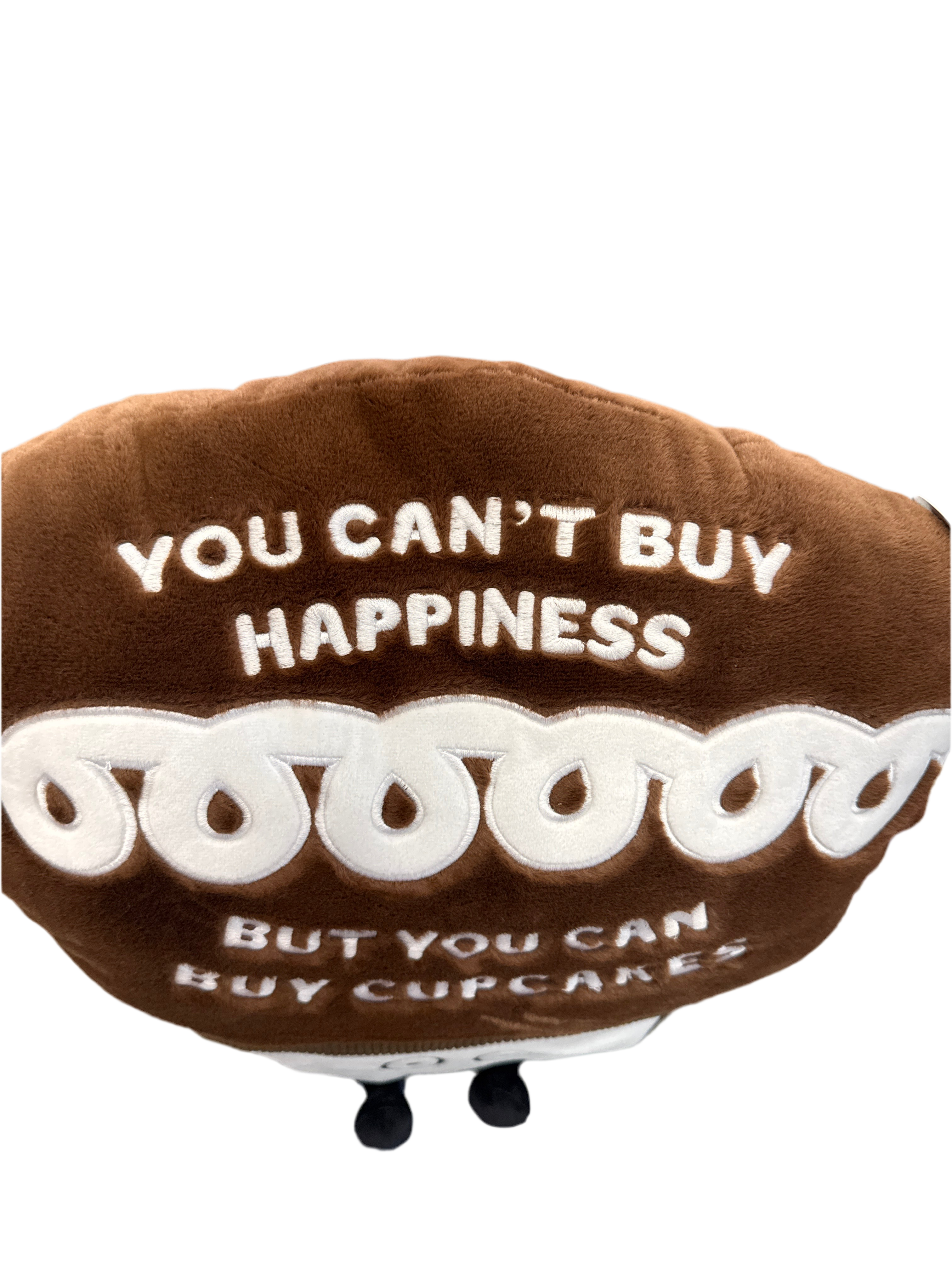 You Can't Buy Happiness, But You Can Buy Cupcakes Plush Punchkin