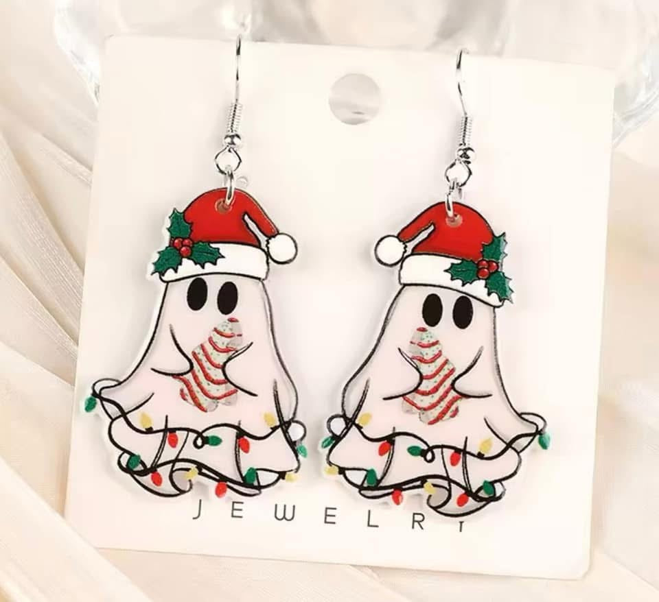 Christmas Boo! Earrings