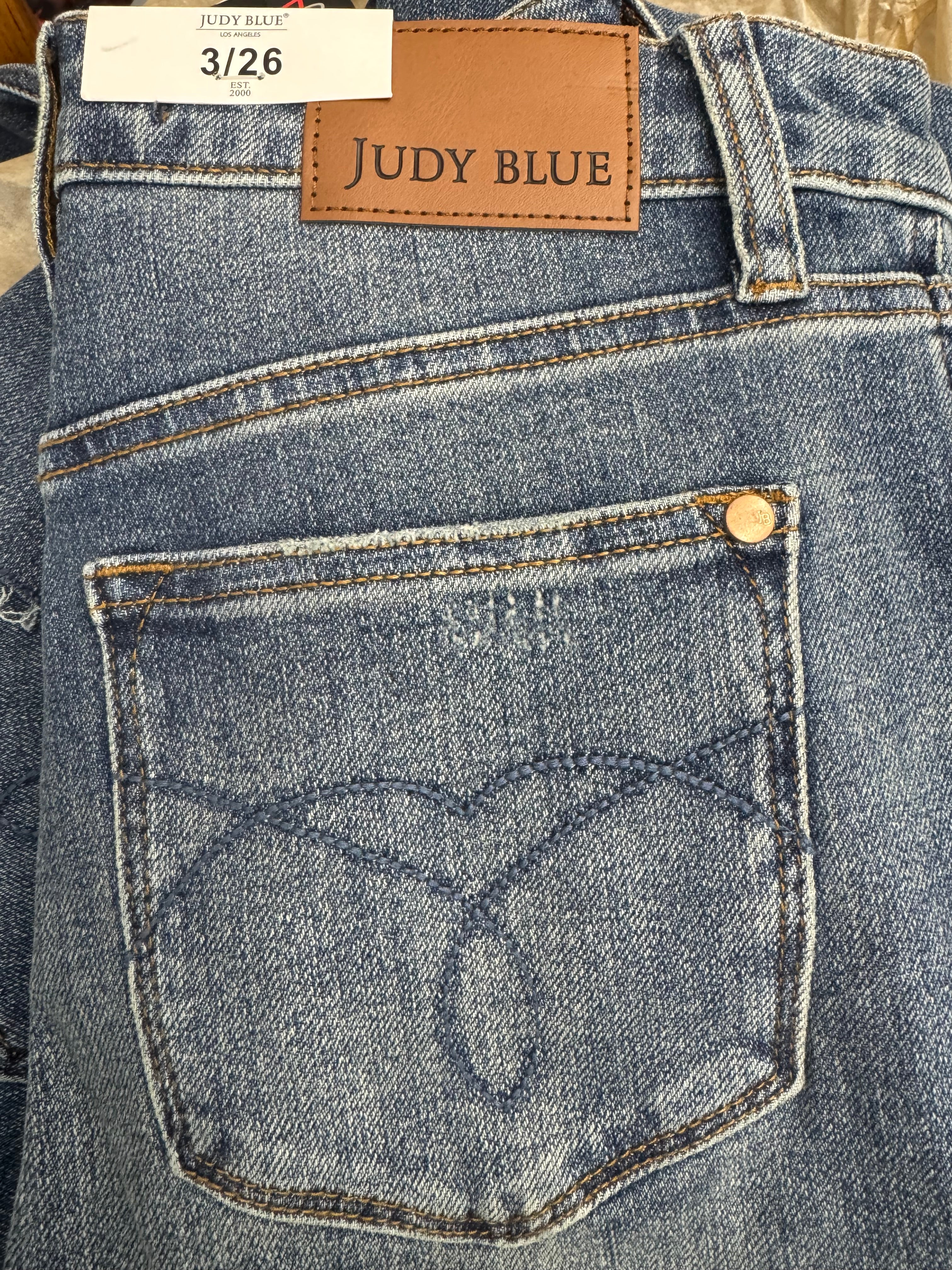 Judy Blue High Waist Tummy Control Straight Jean