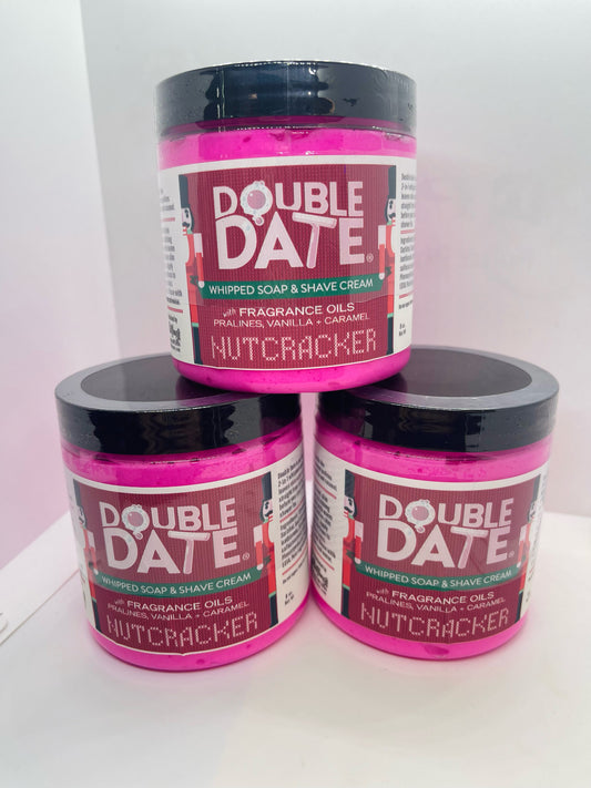 Nutcracker Double Date Whipped Soap & Shave Cream