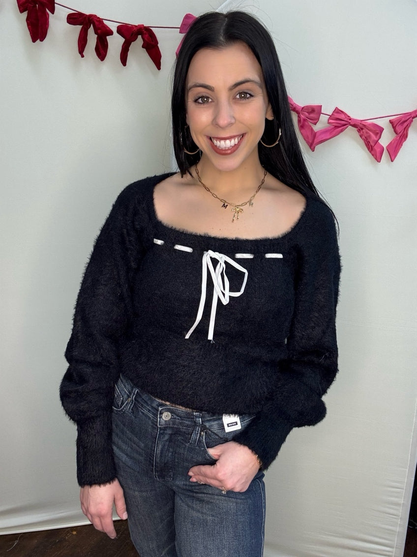 Soft Ribbon Sweater