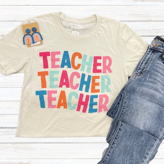 Trendy Teacher Tee