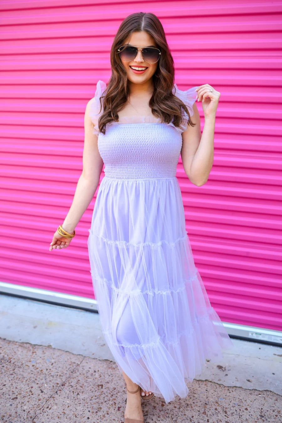 Made to Twirl Dress - Lavender