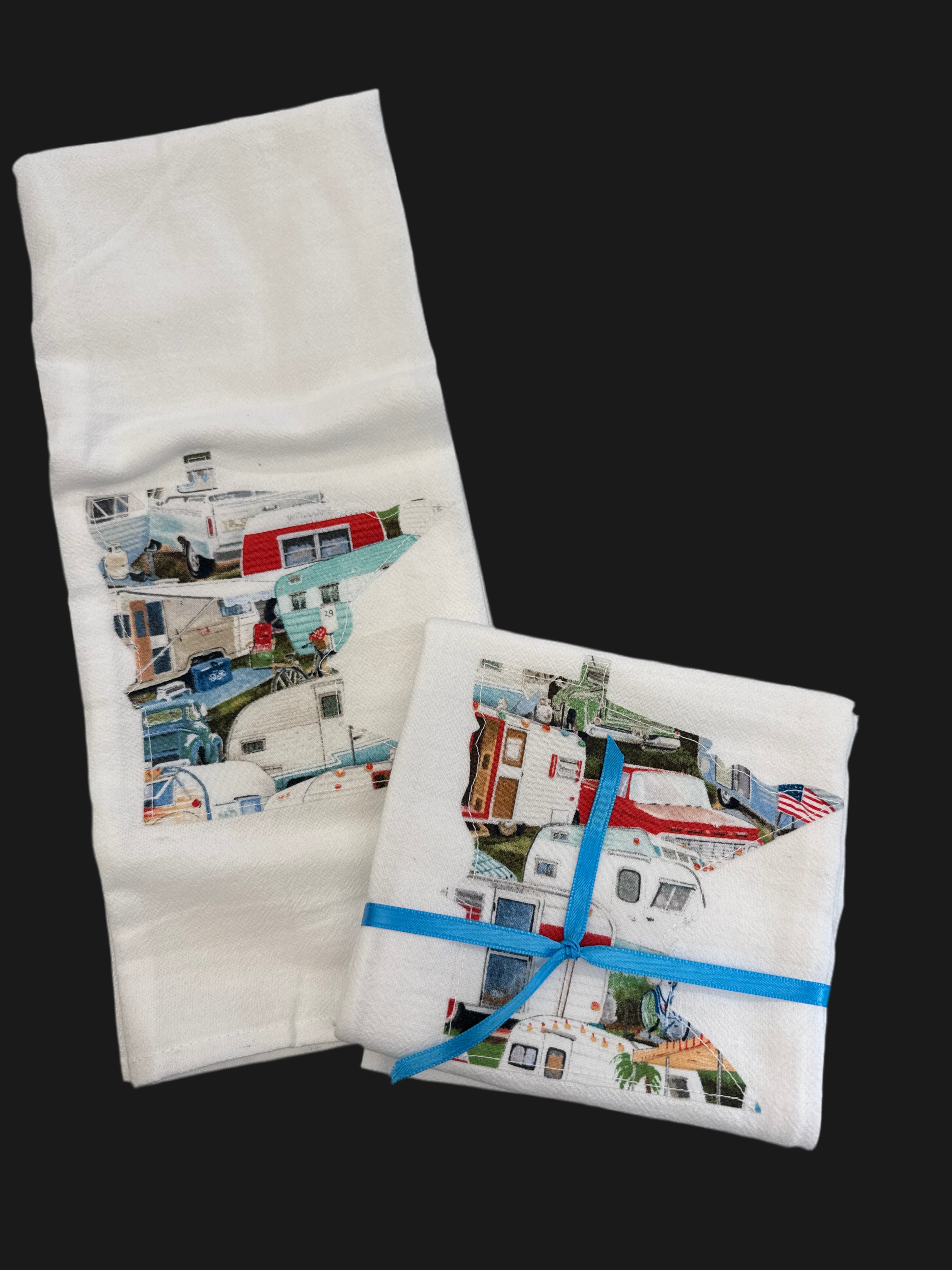 MN Camping Time Flour Sack Towel