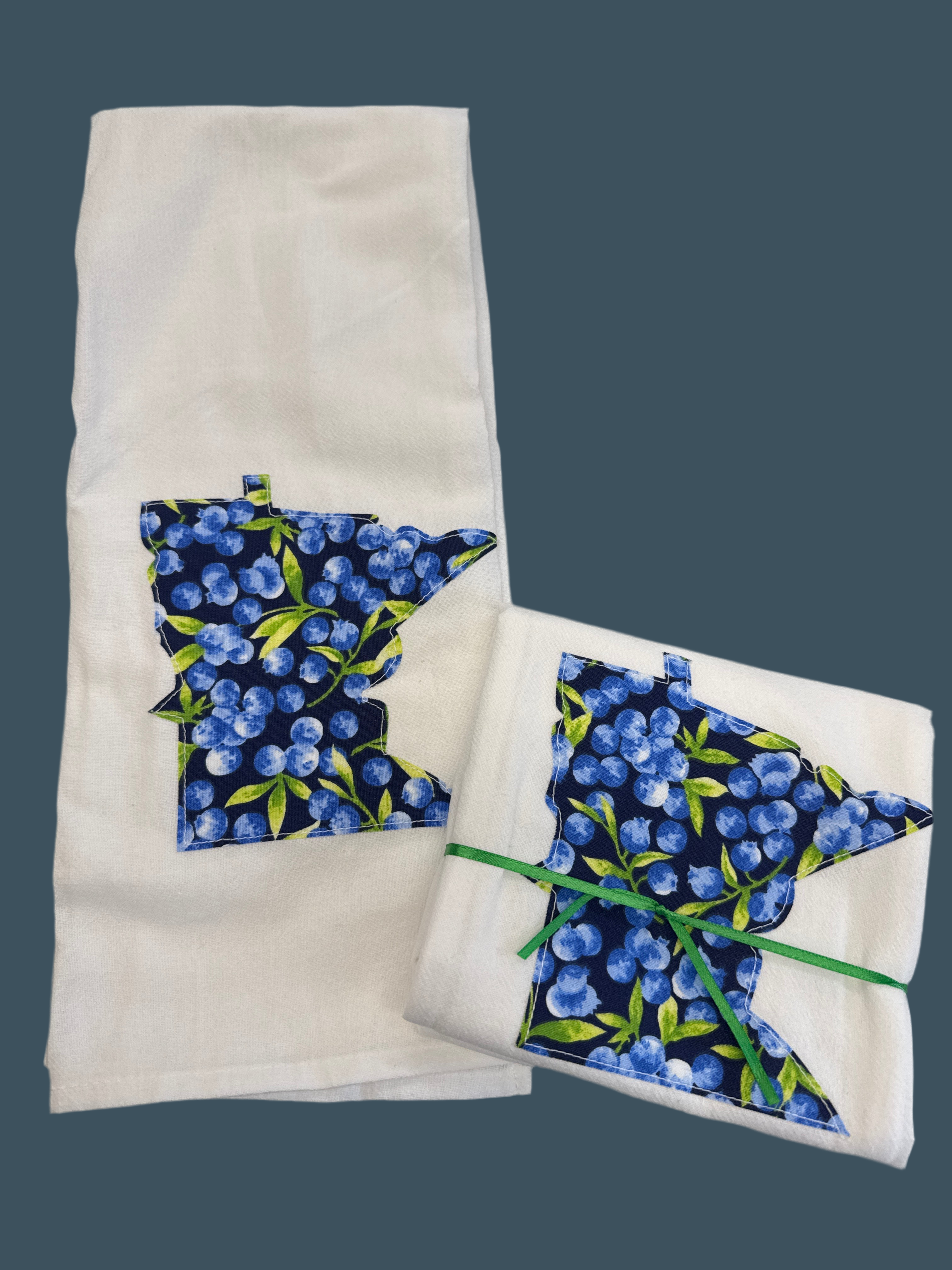 MN Blueberry Season Flour Sack Towel