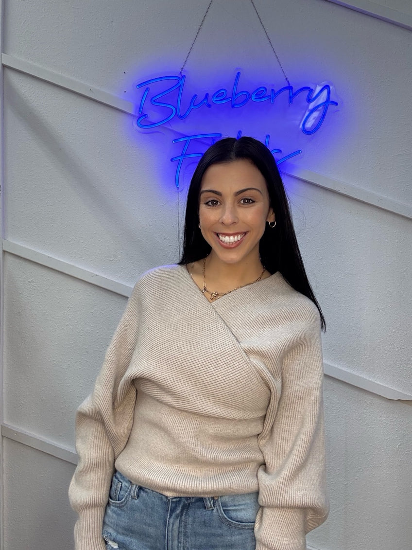 Viscose Wrap Sweater