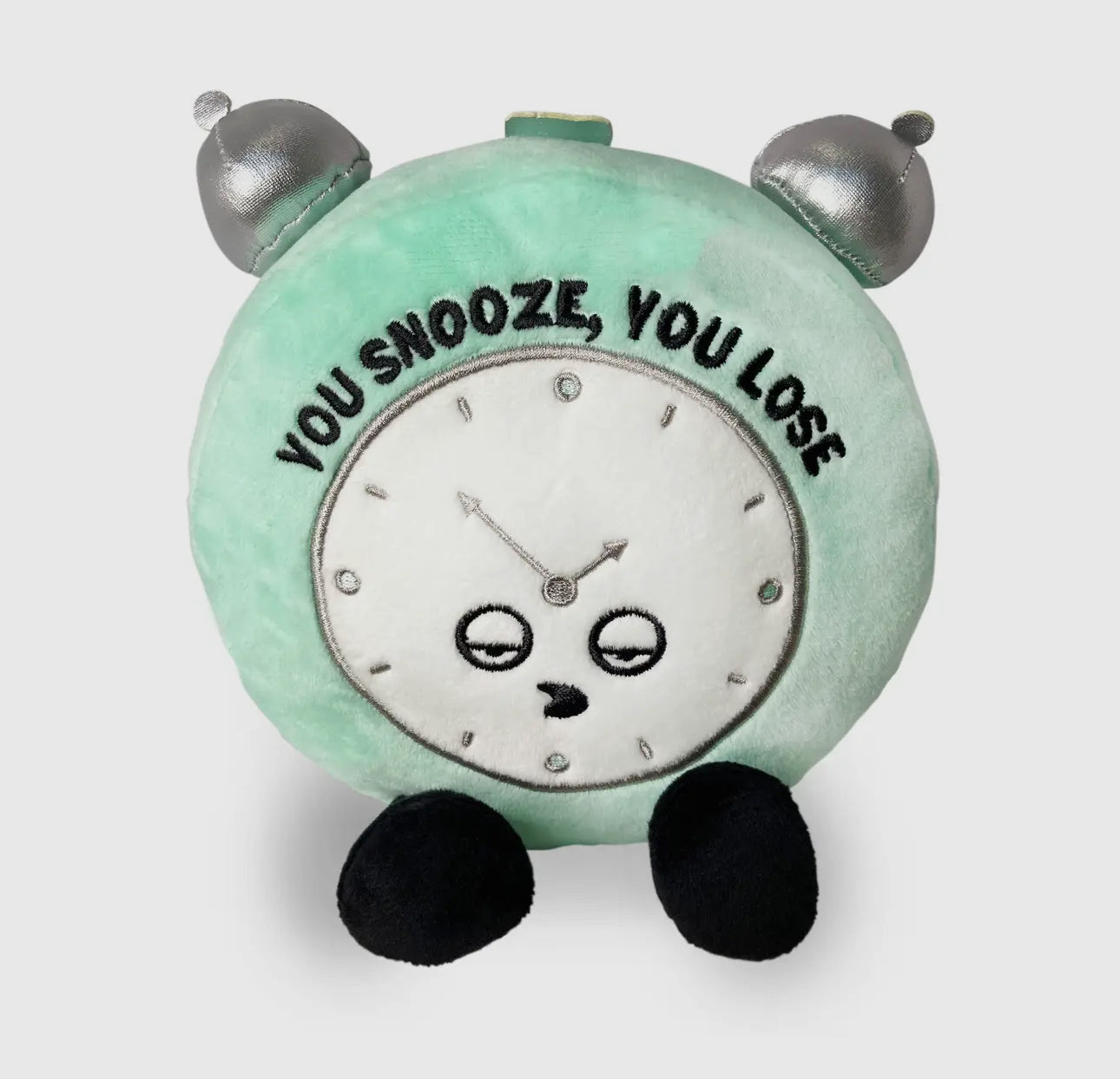 You Snooze You Lose Plush Punchkin Clock