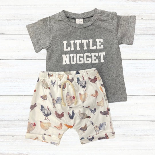 Little Nugget Short Set