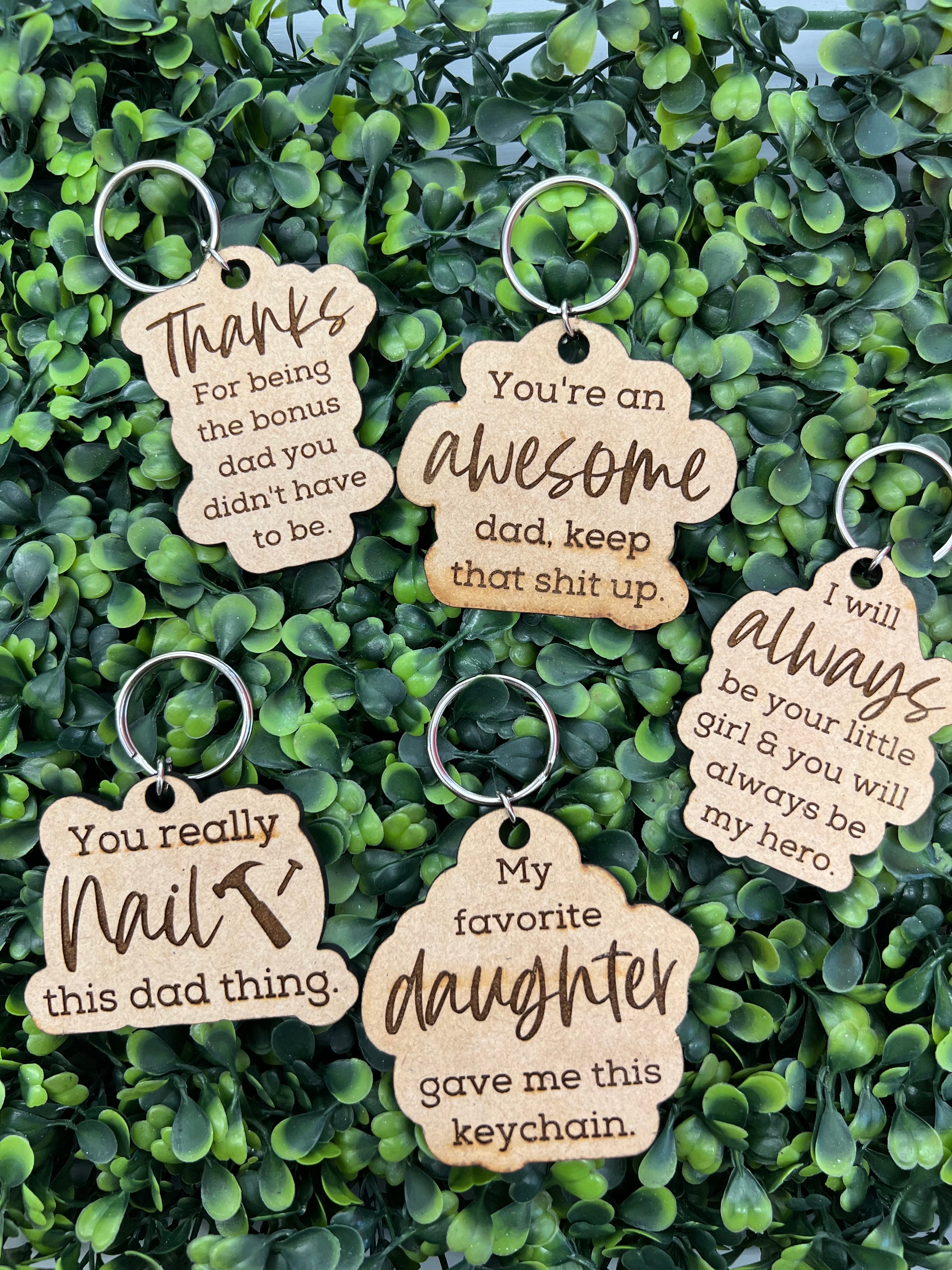 Father's Day Keychains