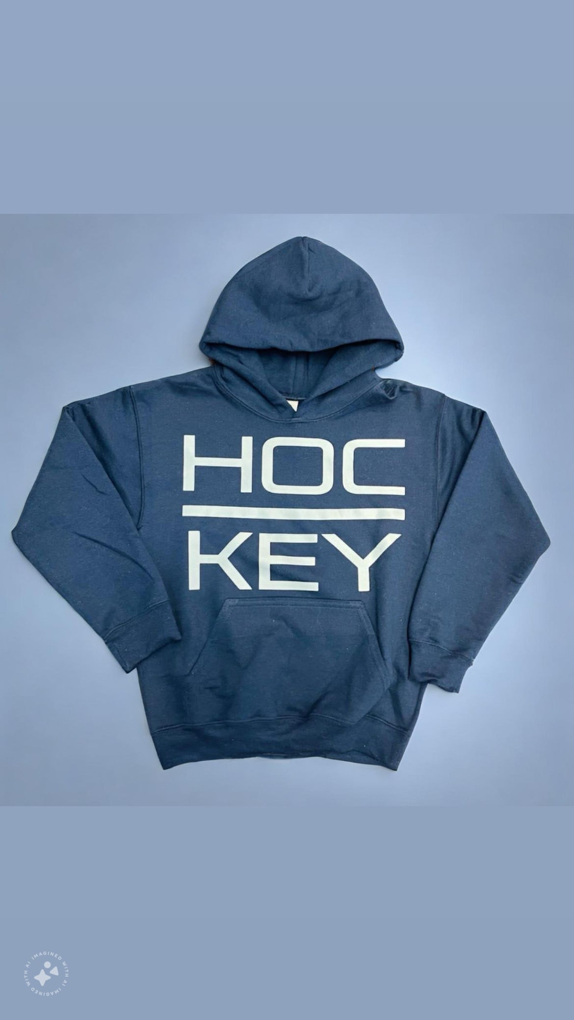 Hockey Youth Navy Hoody