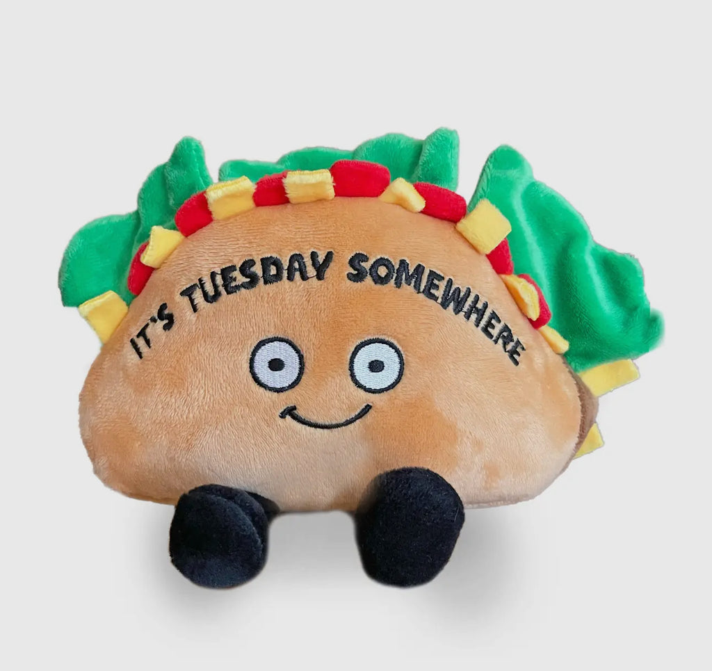 It's Tuesday Somewhere Plush Taco Punchkin