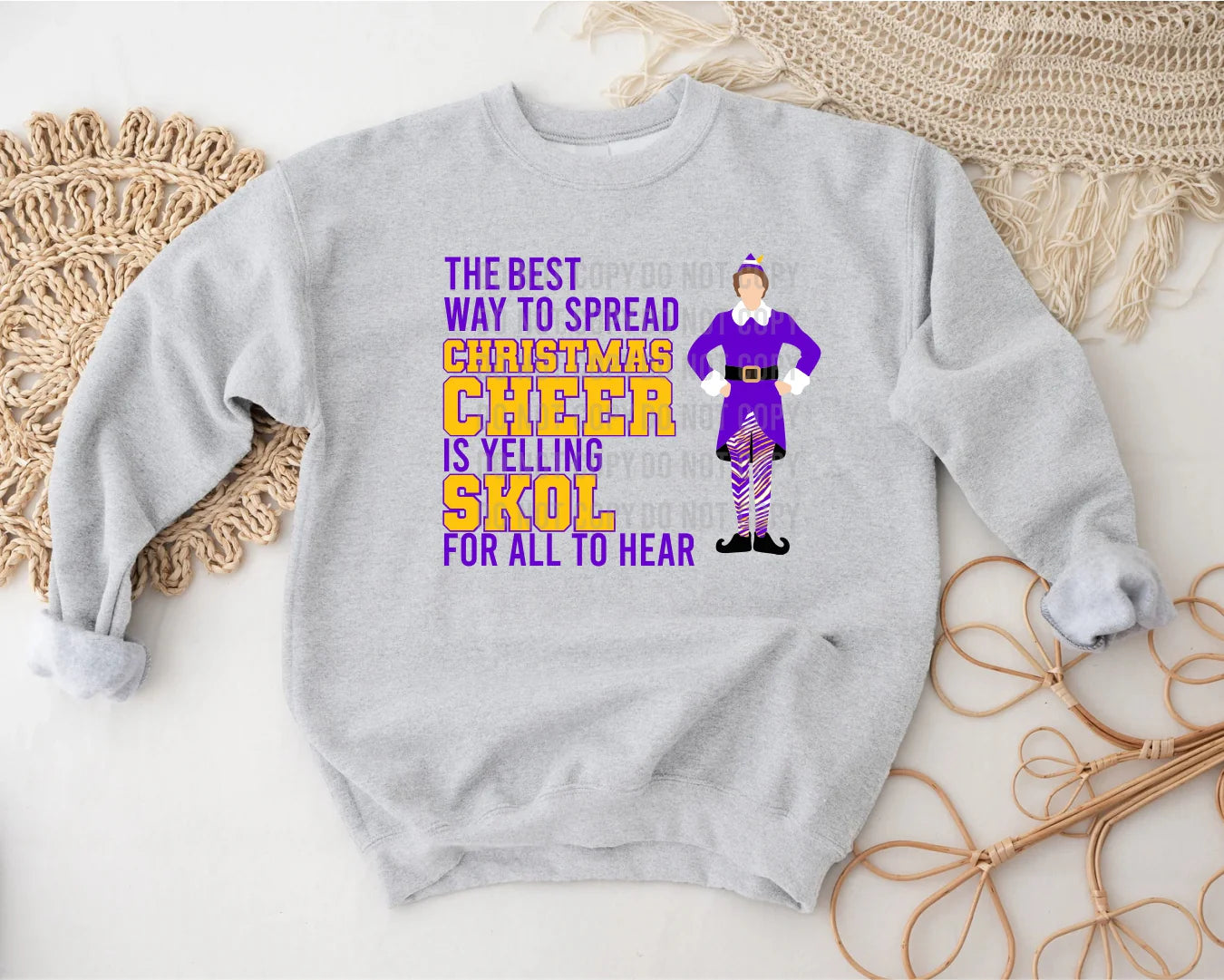 Son of a Nutcracker SKOL Crewneck