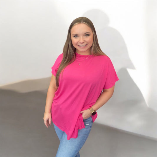 Pretty Basic Tee - Pink