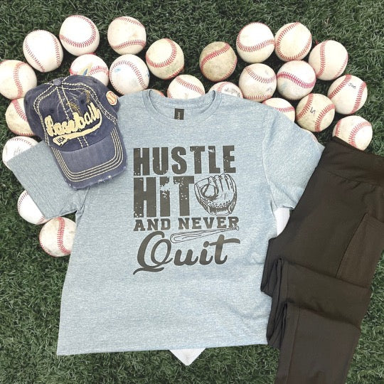 Hustle Baseball Tee