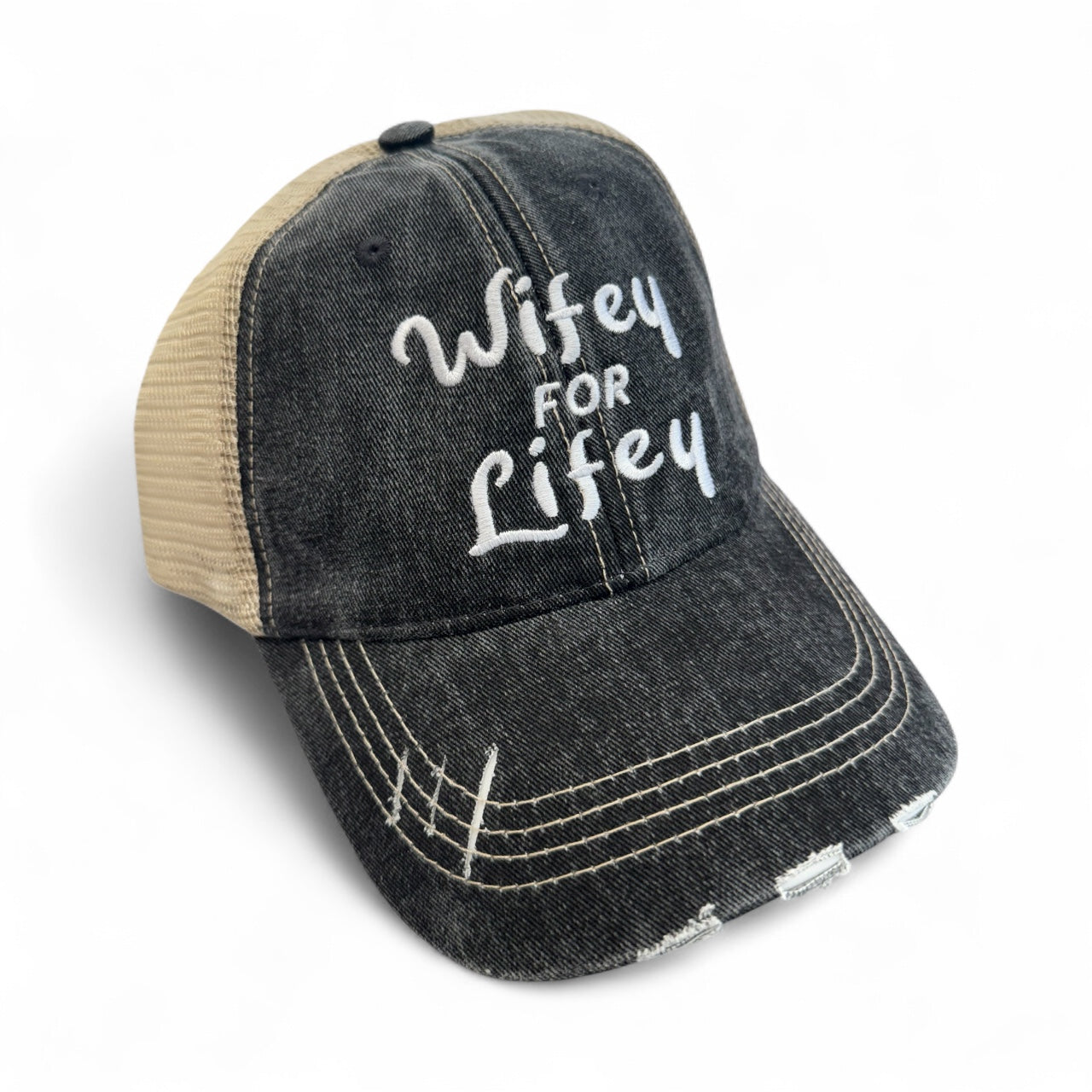Wifey For Life Baseball Hat