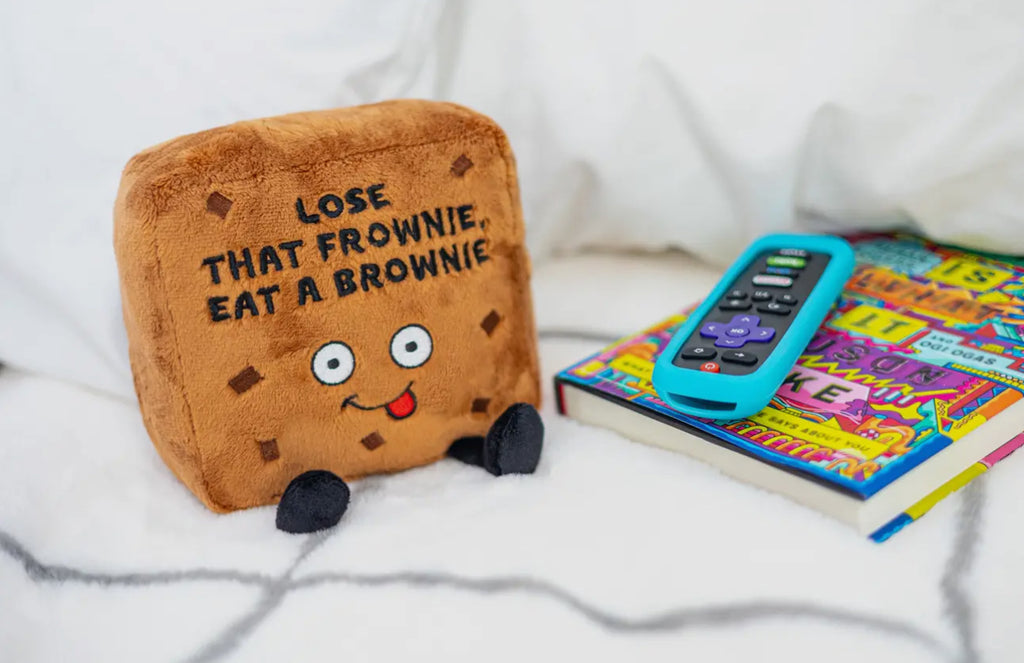 Lose That Frownie, Eat a Brownie Plush Punchkin