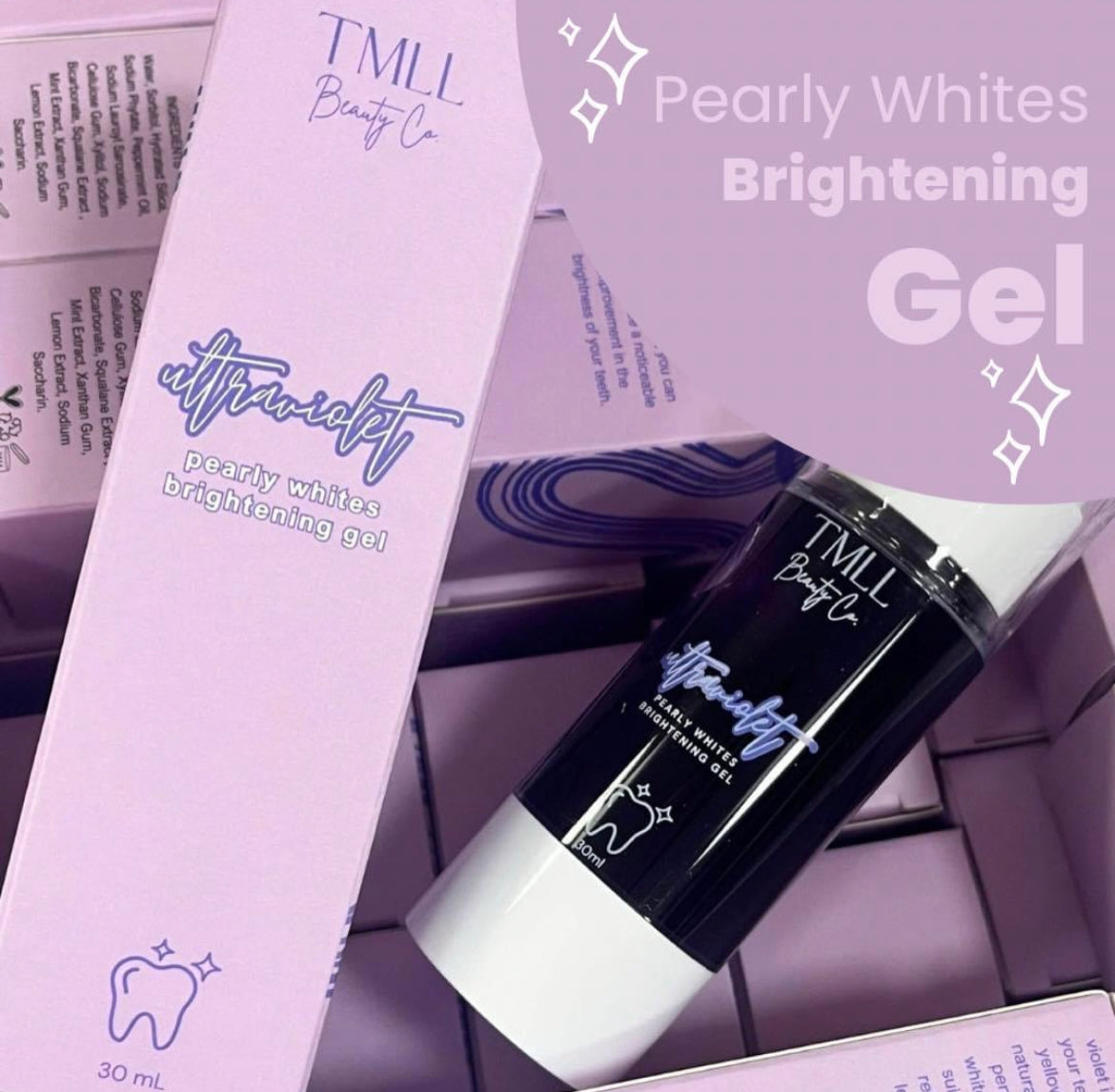 Ultraviolet Pearly Whites Tooth Whitening Gel