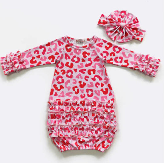 Valentine Leo Baby Romper