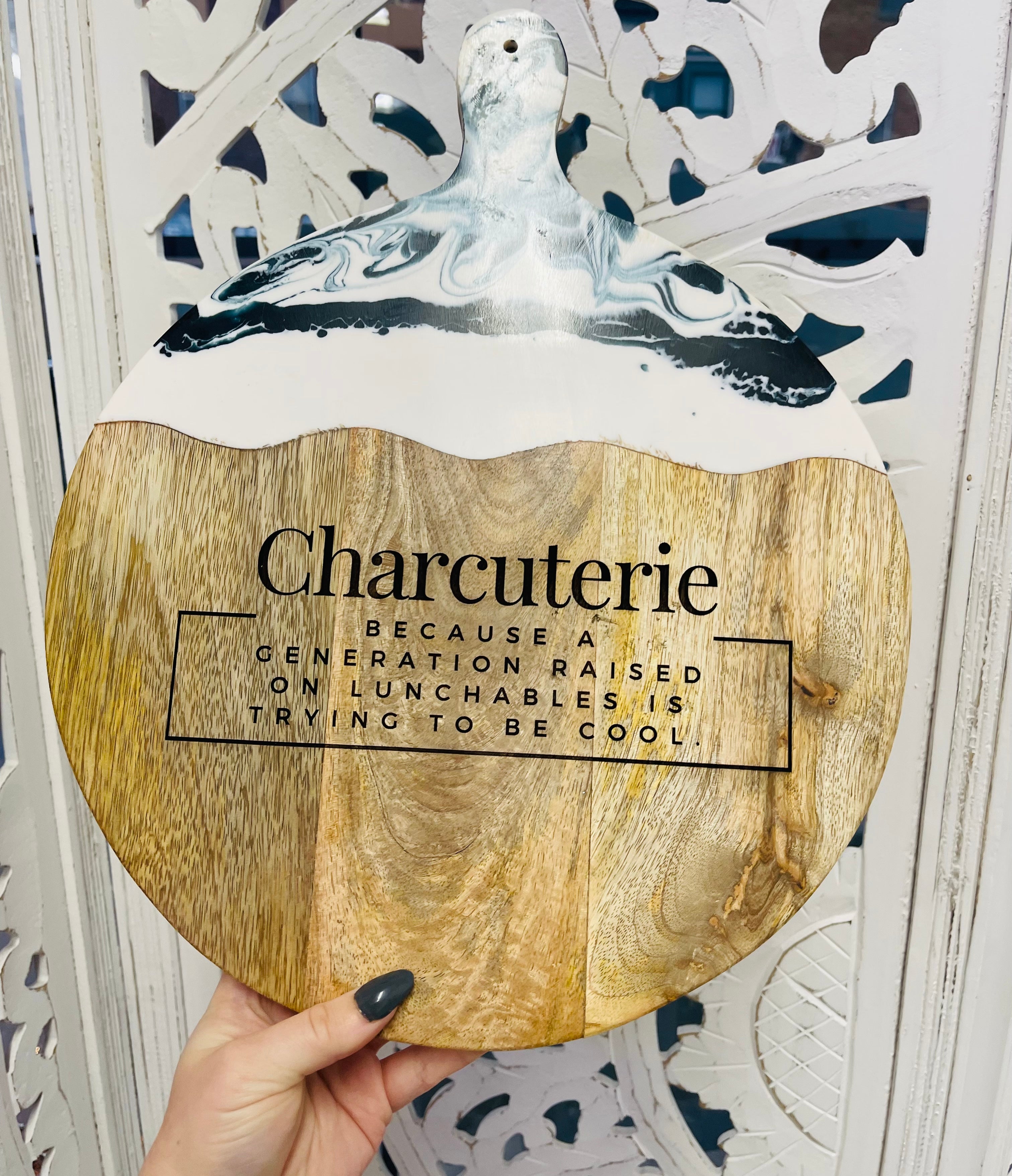 Lunchable Charcuterie Board