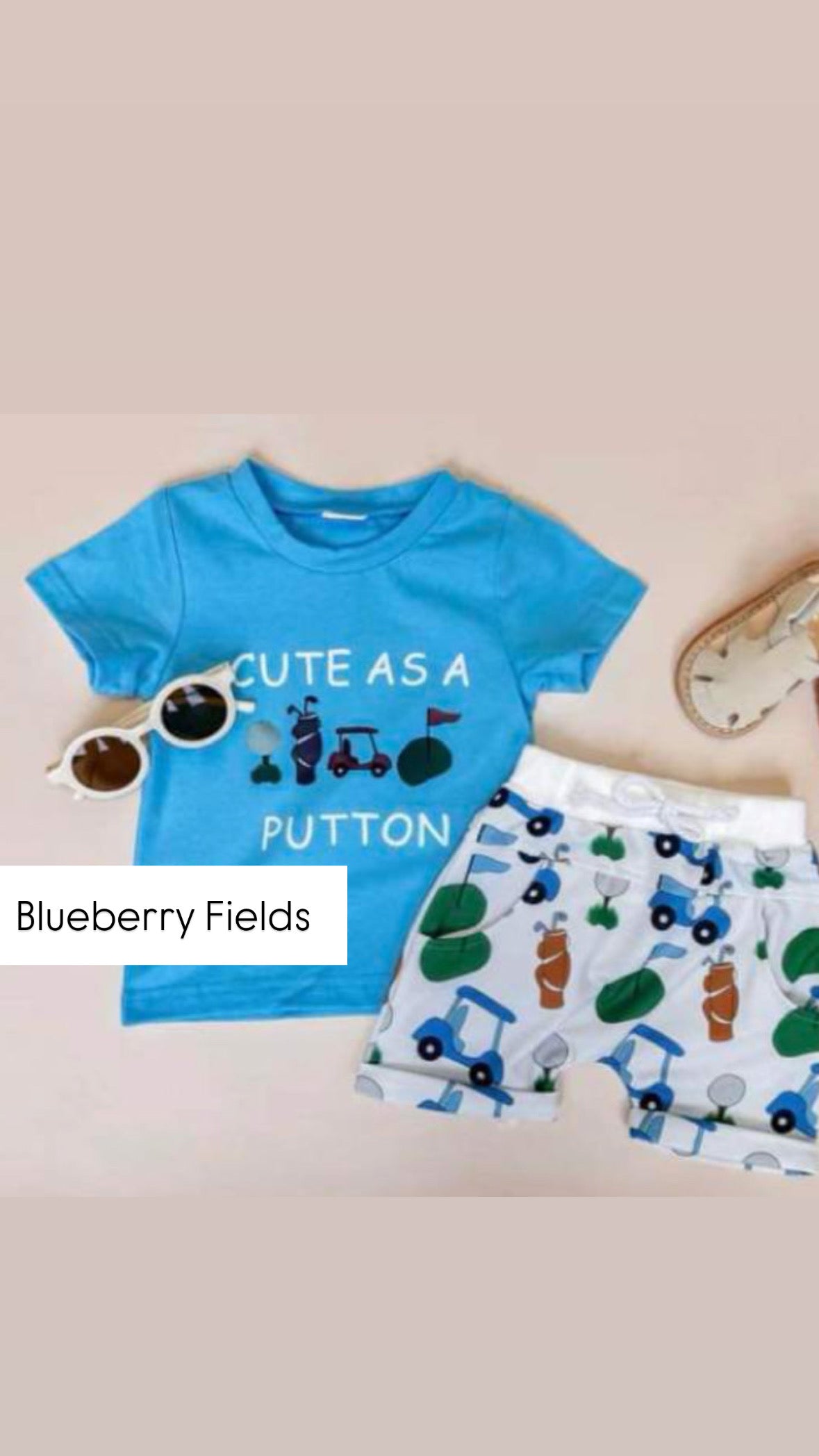 Cute as a Putton 2 Piece Set