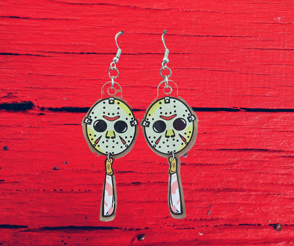 Friday The 13th Earrings